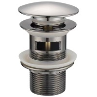 550548N Донний клапан, brushed nickel (1 сорт) Devit