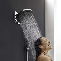 24151000 HG Pulsify S Верхній душ з настінним тримачем 260 2jet, хром (1 сорт) HANSGROHE фото 2