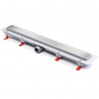 CH 950 KN 1 Душовий канал 950 мм з матовою решіткою Класік та Під плитку, нержавіюча сталь, горизонт MCH