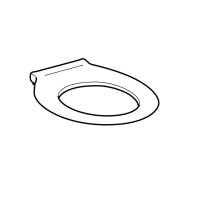 501.558.01.1 Selnova Comfort Cидіння (без кришки) для людей з обмеженими фізичними можливостями, Dur Geberit