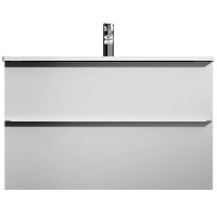 MTA-FHX1002WG-WCC1002WG  X-Joy S, База з раковиною, підвісна, 100 см, 2 ящика, біла, глянець (1 сорт AM.PM