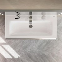 MTA-FHX1002WG-WCC1002WG  X-Joy S, База з раковиною, підвісна, 100 см, 2 ящика, біла, глянець (1 сорт AM.PM фото 6