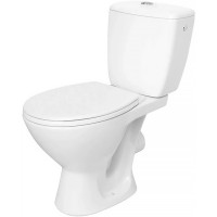 K681-063 Компакт 908 KASKADA NEW 011 3/6L кришка поліпр, гор.злив, нижній підвід, білий глянець (1 с CERSANIT-С Україна фото 1