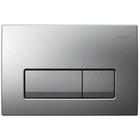 115.119.46.1 Delta50 Клавіша змиву з подвійним змивом: Матовий хром (1 сорт) Geberit промо фото 3