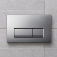 115.119.46.1 Delta50 Клавіша змиву з подвійним змивом: Матовий хром (1 сорт) Geberit промо фото 4