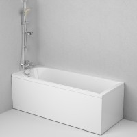 W72A-170-070W-A2 Ванна акрилова spirit 170x70, без зливу/переливу,без ніжок, біла (1 сорт) AM.PM фото 1