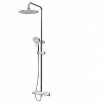 F0780400 Like Душова система: зміш. д/душу термостат,верх.душ d250 мм,ручн.душ d110 мм,перемикач (1  AM.PM