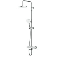 F0785A500 X-Joy Душ.система: зм-ач д/ванни/душу з ТМС, душ.штанга,верхній душ 220мм, ручн душ,хром ( AM.PM фото 1
