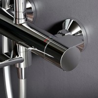 F0785A500 X-Joy Душ.система: зм-ач д/ванни/душу з ТМС, душ.штанга,верхній душ 220мм, ручн душ,хром ( AM.PM фото 3