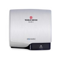 GW01 03 04 01 SLIMDRI Сушарка для рук, нержавіюча сталь брашована (1 сорт) GENWEC