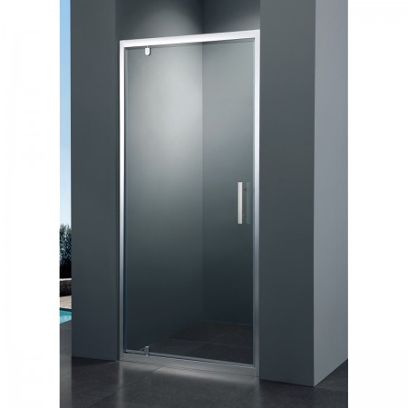 SDC1190 FRAME Душові двері в нішу розпашні - 90*190 - хром/прозоре скло (1 сорт) Primera