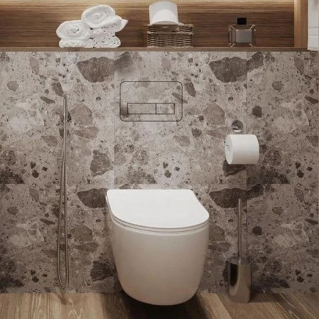 E10004 Edplit Discreet CWT прихована кнопка змиву (1 сорт) EDPLIT