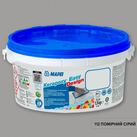 Клей-зат Kerapoxy Easy Design 0112/1,5кг (1 сорт) Mapei