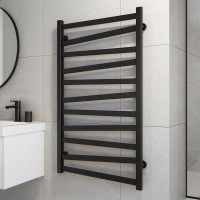 ST5001000EBS STYLE Рушникосушарка електрична П11 500х1000 з чорної сталі, колір чорний матовий (1 со Devit фото 4