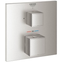 24153DC0 Grohtherm Cube Термостат д/душу, supersteel (1 сорт) Grohe