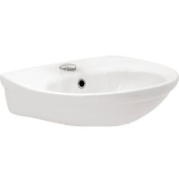 K44-137 EKO 2000 Раковина 50 з отвором для змішувача, білий глянець (плівка) (1 сорт) MITO фото 2