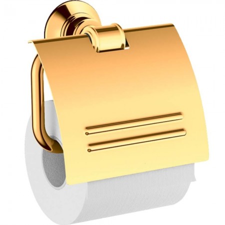 42036990 AXM Montreux Тримач паперу, polished gild optic (1 сорт) Axor