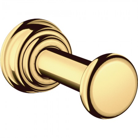 42137990 AXM Montreux Гачок, polished gold optic (1 сорт) Axor