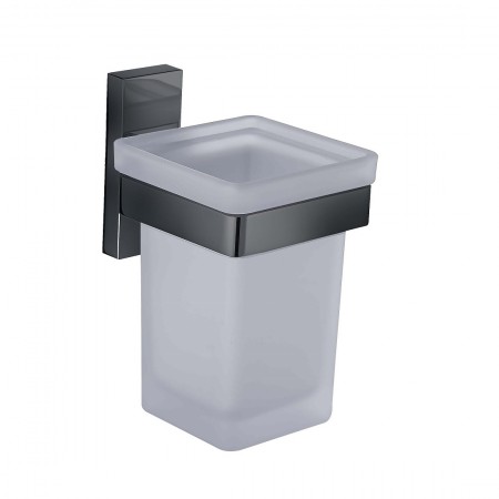 2710144B LINEA Стакан з тримачем, чорний (1 сорт) Devit