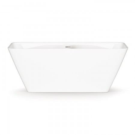 VAQUA/00 QUADRO Ванна окремостояча 159х70 см з литого (штучного) каменю, з інтегрованим сифоном, кол PAA