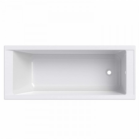 5342000 SUPERO Ванна акрилова прямокутна 160x70см, колір білий, в комплекті з ніжками SN14 (1 сорт) KOLO