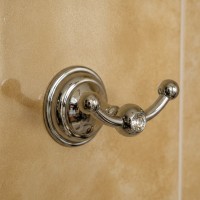 2122232A CLASSIC Гачок подвійний, хром, Swarovski (1 сорт) Langberger фото 2