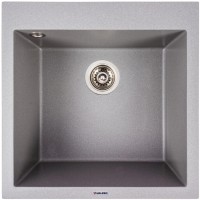 5050 GALAX  Кухонна мийка гранітна 500*500, сірий мусон (1 сорт) Valeso