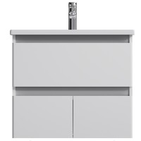 M85-FHX0653-WC0653WG38 X-Joy, База з раковиною, підвісна, 65 см, 1 ящик, 2 дверцят, білий глянець (1 AM.PM