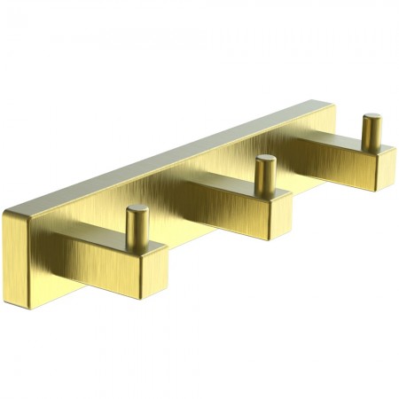 27489 (8935C) ORLANDO GOLD Планка з гачками, золото (1 сорт) Аква Родос