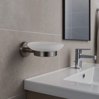 25061 GLORIA GUN METAL Мильниця, скло (1 сорт) Аква Родос фото 2