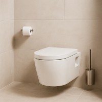 8220022 GRAND Унітаз підвісний+ тонка легкоз'ємна кришка soft close (2уп) (1 сорт) Primera фото 1