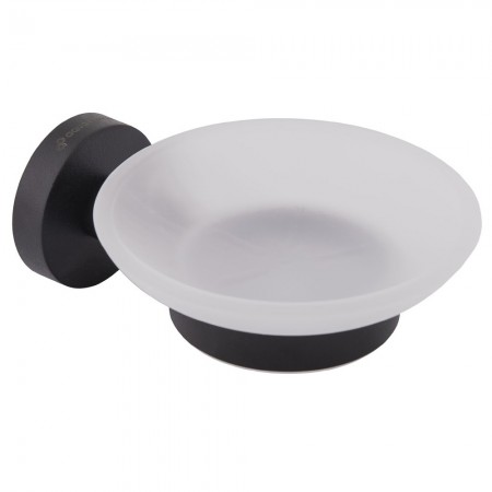 8122 (8564)    Мильниця GLORIA, чорний мат (1 сорт) Аква Родос