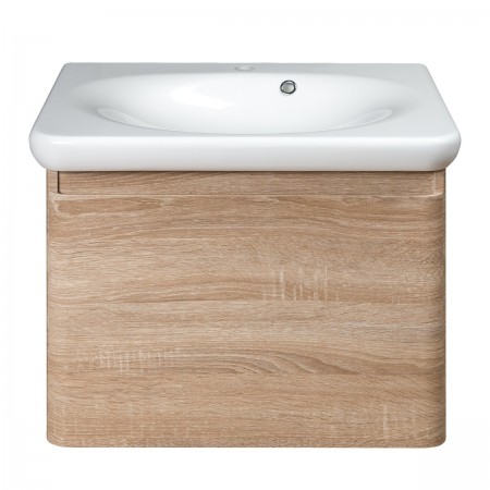 0020120WO FLY Тумба 60 з раковиною, колір дуба (2пак) NEW (1 сорт) Devit