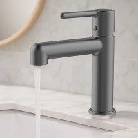 5050010B DO IT Змішувач для раковини, колір brushed gun metal (1 сорт) Devit фото 1