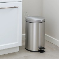 GW06 02 04 01 Відро д/сміття 5л, хром мат. (1 сорт) GENWEC фото 2