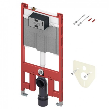 9300502 TECEprofil Модуль 8см для підвісного унітазу, бачок Octa II (прокл+редукція DN90/100+2шп М12 Tece
