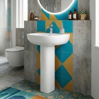 2370000UA STATUS П'єдестал для раковини, білий глянець (1 сорт) KOLO фото 2