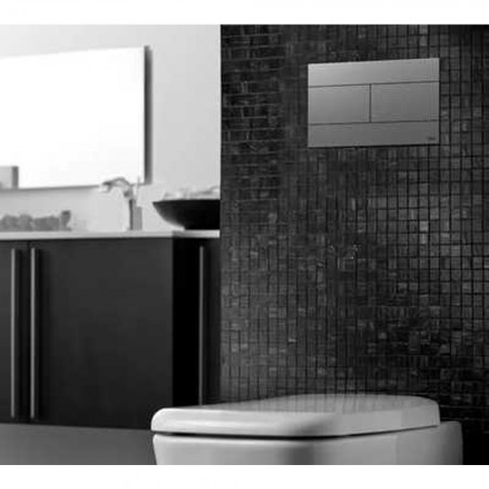 659046 Slim клавіша змиву , матовий хром (1 сорт) OLI