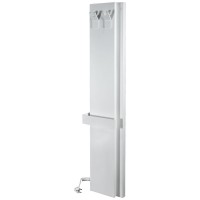 1268 Рушникосушка DEWEIT-Whole Wall 1250*290 з функцією обігріву, білий мат (1 сорт) Deweit фото 4