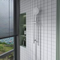 120780 Душовий набір з 5 режимами, хром (1 сорт) Devit фото 6