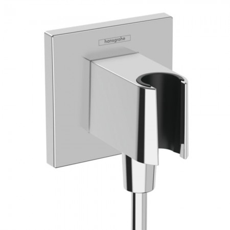 26889000 HG FixFit E Шлангове підключення з тримачем, хром (1 сорт) HANSGROHE