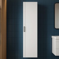 454170W Urbanis Пенал універсальний 170 см з чорними ручками, білий (1 сорт) Devit фото 1