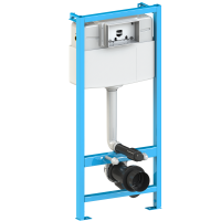 90.211 Комплект 3в1 інсталяції д/унітаза 500х155х1120мм (1 сорт) Devit