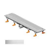 CH 850 KN 1 Душовий канал 850 мм з матовою решіткою Класік та Під плитку, нержавіюча сталь, горизонт MCH