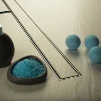 CH 850 KN 1 Душовий канал 850 мм з матовою решіткою Класік та Під плитку, нержавіюча сталь, горизонт MCH фото 2