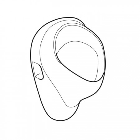 502.895.00.1 Felix Уринал, прихований підвід, прихований відвід, колір білий глянець (1 сорт) Geberit