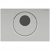 115.856.SN.6 HyTronic Змивна клавіша Sigma10, для бачків 8см, електронний змив, 230В, подвійний змив Geberit