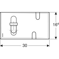 116.426.11.1 Захисна кришка для сифону та прихованого функціонального блоку (1 сорт) Geberit фото 2