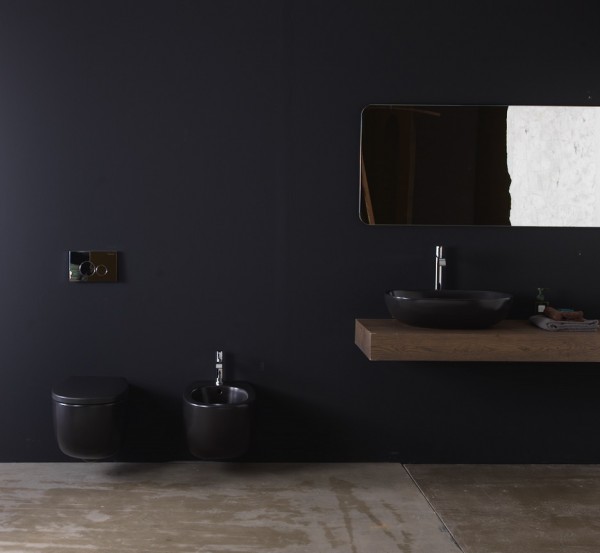 004 278 013 MILK Біде підвісне, колір антрацит мат (1 сорт) NIC Design