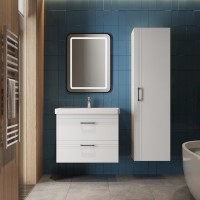 454170W Urbanis Пенал універсальний 170 см з чорними ручками, білий (1 сорт) Devit фото 4